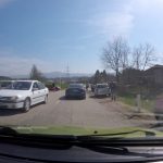 Novo mesto: V Brezjah s kamenjem nad delavce Komunale