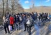 Prijeli 150 nezakonitih migrantov in tihotapca