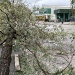 Vlada v Novo mesto prinesla neurje, kot ga ne pomnijo