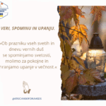 Krščanski forum SDS: Spomin na umrle ni le osebni, temveč tudi narodni praznik