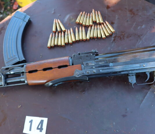 V Žabjaku zaseženo orožje in strelivo