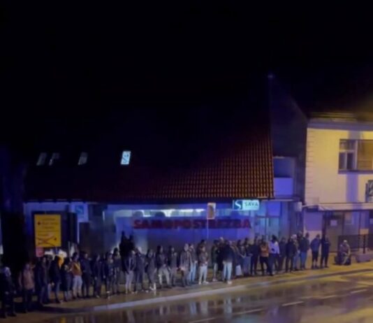 Vinica pri Črnomlju: Ponoči skupina objestnih ilegalcev
