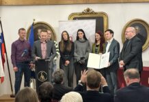 Združenje novinarjev podelilo že 15. častna priznanja Boruta Meška