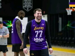 Luka Dončić in njegova zaročenka Anamaria Goltes postala starša drugič