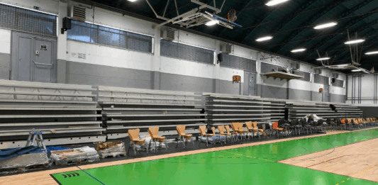 Novo mesto: Zaključujejo prenovo športne dvorane Marof