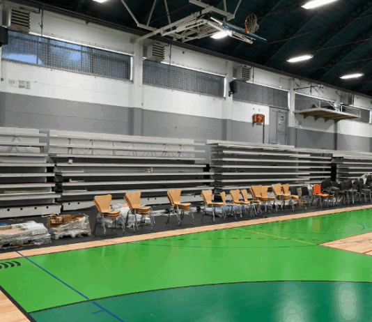 Novo mesto: Zaključujejo prenovo športne dvorane Marof