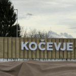 Tako je bil videti center Kočevja, preden je bila zgrajena Nama