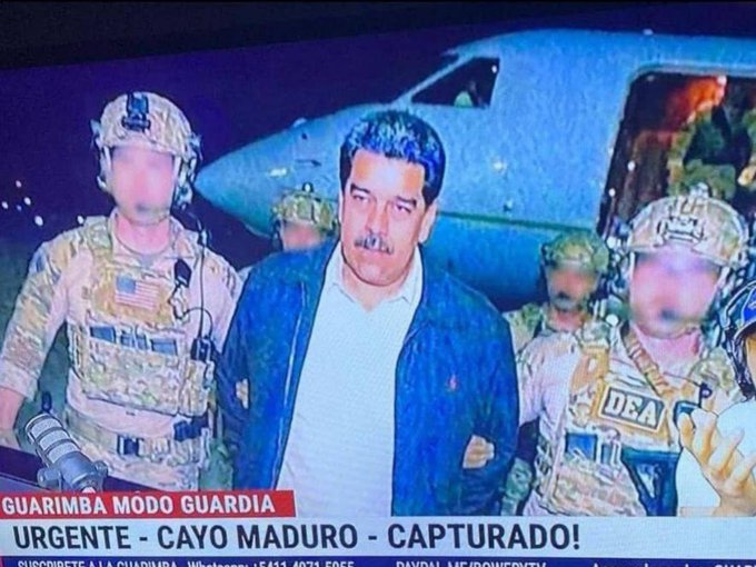 maduro aretacija