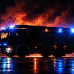 Komaj verjetno: Policisti skupaj z gasilci bežali iz romskega naselja