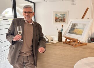 V novomeški enoti CSD odprli že tretjo likovno razstavo