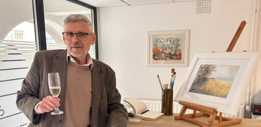 V novomeški enoti CSD odprli že tretjo likovno razstavo