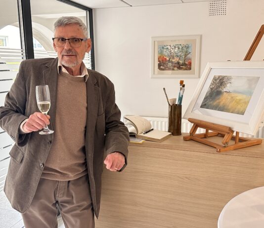 V novomeški enoti CSD odprli že tretjo likovno razstavo