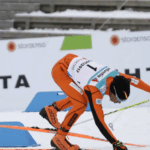 Se spomnite tega nenavadnega tekača na smučeh?