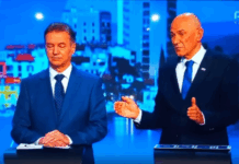 Ocena predvolilnega soočenja: Golob živi v svojem vzporednem svetu