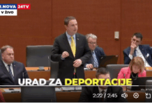 Mahnič napovedal ustanovitev urada za deportacije nezakonitih migrantov