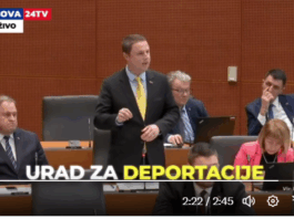 Mahnič napovedal ustanovitev urada za deportacije nezakonitih migrantov