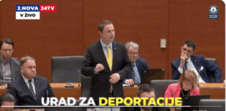 Mahnič napovedal ustanovitev urada za deportacije nezakonitih migrantov