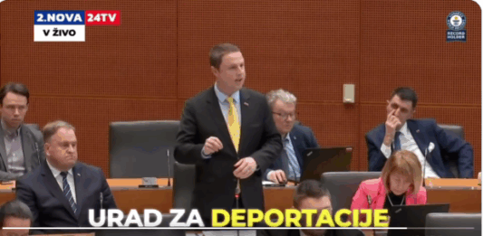 Mahnič napovedal ustanovitev urada za deportacije nezakonitih migrantov