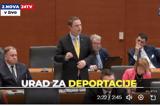 Mahnič napovedal ustanovitev urada za deportacije nezakonitih migrantov