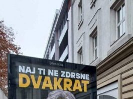Domiselna provokacija v predvolilnem boju: plakat SDS buri javnost