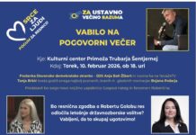 Šentjernej: Obeta se zanimiv pogovorni večer