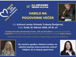 Šentjernej: Obeta se zanimiv pogovorni večer