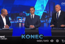 Ocena predvolilnega soočenja: Golob živi v svojem vzporednem svetu