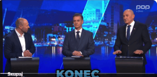 Ocena predvolilnega soočenja: Golob živi v svojem vzporednem svetu