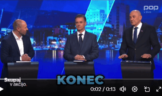 Ocena predvolilnega soočenja: Golob živi v svojem vzporednem svetu