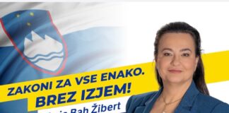 Anja Bah Žibert: Levi politiki skupaj sporočimo, da jih imamo po štirih letih dovolj!