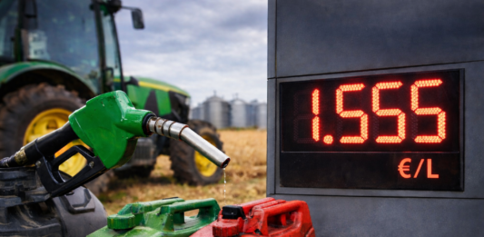 KGZS zahteva nujno pomoč: kmetijska nafta od decembra dražja za več kot 54 %