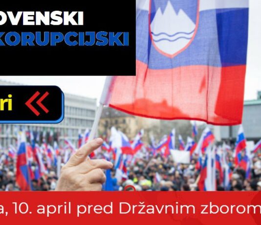 Ob 15. uri vseslovenski protikorupcijski shod