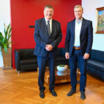 Novo mesto – Grosuplje: Delovno srečanje dveh županov