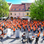Novo mesto se je za en dan odelo v oranžno