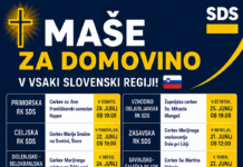 Maše za domovino ob dnevu državnosti po vsej Sloveniji