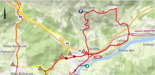 Kolesarska dirka Po Sloveniji 2026 – 5. etapa prečka celotno Dolenjsko: Litija–Novo mesto