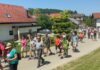 Mirna Peč: 13. pohod po Poti Slakove in Pavčkove mladosti