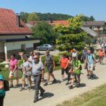 Mirna Peč: 13. pohod po Poti Slakove in Pavčkove mladosti