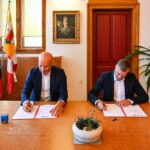 Novo mesto: Podpisana pogodba za začetek gradnje Urbanega parka Loka