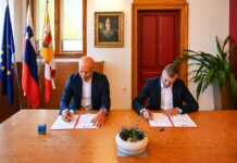 Novo mesto: Podpisana pogodba za začetek gradnje Urbanega parka Loka