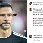 Finale svetovnega prvenstva v nogometu bodo sodili slovenski sodniki