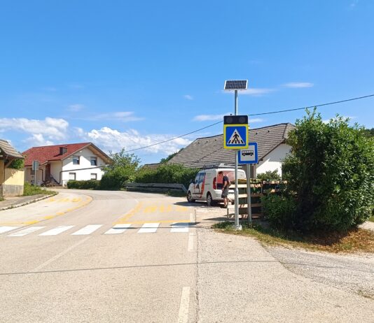 Žužemberk: Šolske poti varnejše z novim sistemom COPS