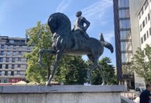 Pri Maistrovem spomeniku v Ljubljani danes shod domoljubov
