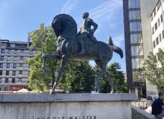 Pri Maistrovem spomeniku v Ljubljani danes shod domoljubov