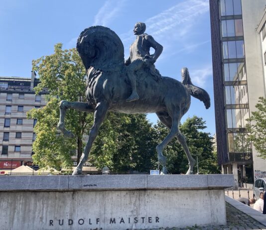 Pri Maistrovem spomeniku v Ljubljani danes shod domoljubov