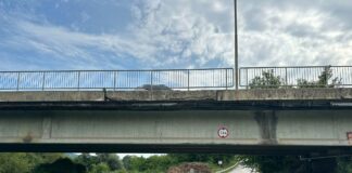 Pregled mostu v novomeški Ločni pokazal kar 23 poškodb