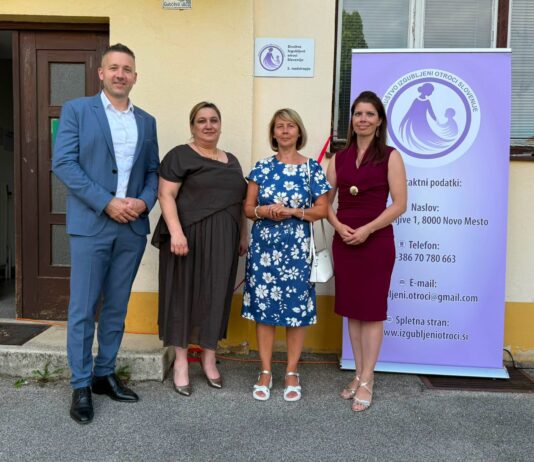 Novo mesto: Odprli nove prostore Društva Izgubljeni otroci Slovenije