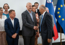 Minister Rončević na seji Sveta vlade za Slovence po svetu