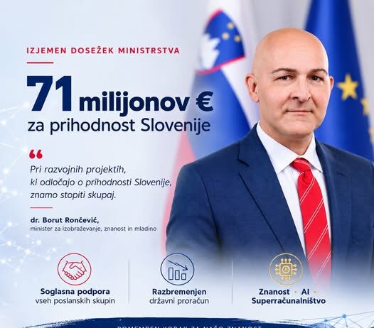 Sloveniji zagotovljenih 71 milijonov evrov evropskih sredstev, razbremenjen državni proračun