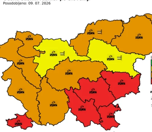 Suša: Rdeči alarm za jugovzhodno Slovenijo in Posavje
